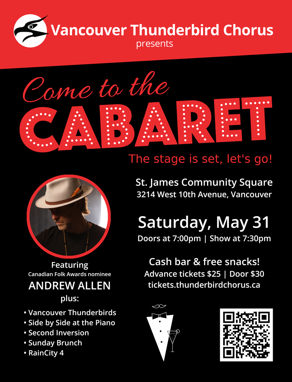 [poster for Cabaret show]