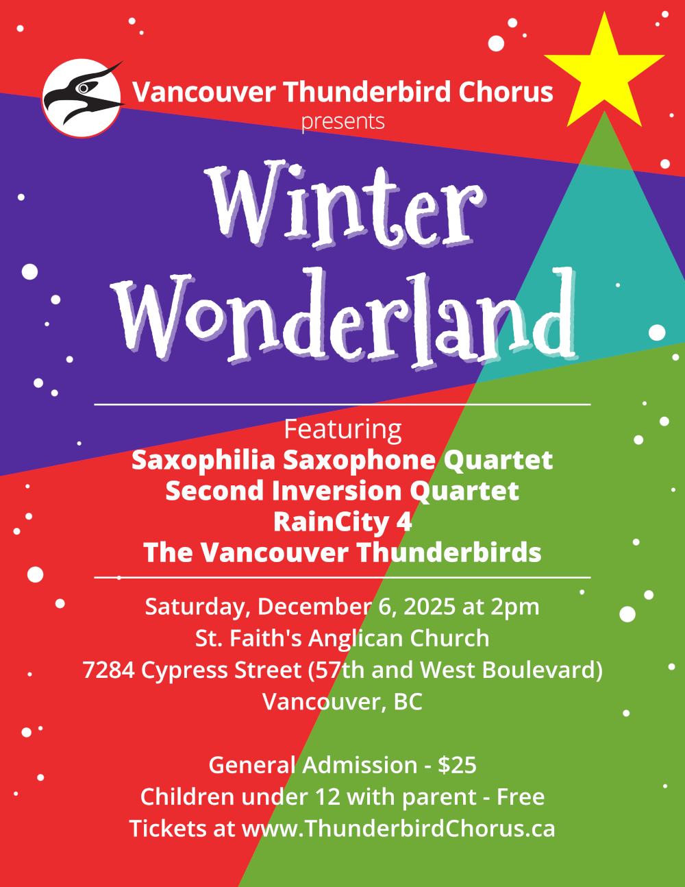 [poster for Christmas show]